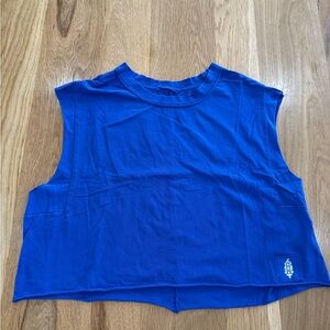 NWOT Free People Movement Inspire Tank - Electric Shock color